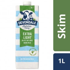 DEVONDALE MILK SKIM UHT 1LT