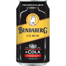 BUNDY UP & COLA 4.6% CAN 375ML