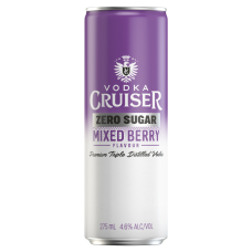 CRUISER SUGAR FREE MIXED BERRY CANS 275ML PACK OF 24 CRUISER SUGAR FREE MIXED BERRY CANS 275ML PACK OF 24