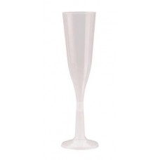 CUP CLEAR PLASTIC CHAMPAGNE FLUTES 10S