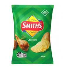 SMITHS CRINKLE CHICKEN 45GM X 18