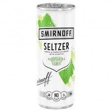 SMIRNOFF SELTZER CLASSIC LIME 5% CAN 250ML x 24