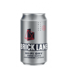 BRICK LANE HIFI DRY JAPANESE ALE 355ML X 24