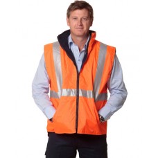 HIGH VISIBILITY TWO TONE VEST WITH 3M REFLECTIVE TAPES 5XL, 7XL HIGH VISIBILITY TWO TONE VEST WITH 3M REFLECTIVE TAPES 5XL, 7XL