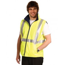 HIGH VISIBILITY TWO TONE VEST WITH 3M REFLECTIVE TAPES 5XL,7XL HIGH VISIBILITY TWO TONE VEST WITH 3M REFLECTIVE TAPES 5XL,7XL