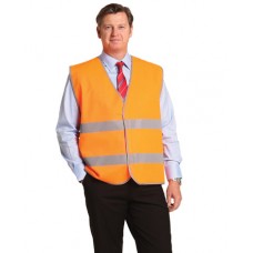 HI-VIS SAFETY VEST WITH REFLECTIVE TAPES