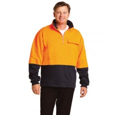 HI-VIS TWO TONE COTTON FLEECY SWEAT 5XL,7XL