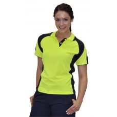 LADIES' MEN'S COOLDRY® SAFETY POLO WITH UNDERARMS MESH LADIES' MEN'S COOLDRY® SAFETY POLO WITH UNDERARMS MESH