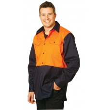 HIGH VISIBILITY SHORT SLEEVE WORK SHIRTS