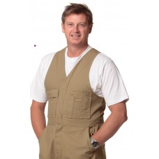 MEN'S PRE-SHRUNK HEAVY COTTON ACTION BACK OVERALL MEN'S PRE-SHRUNK HEAVY COTTON ACTION BACK OVERALL