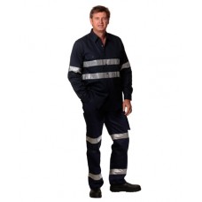 MEN'S HEAVY COTTON PRE-SHRUNK DRILL PANTS 3M TAPES REGULAR MEN'S HEAVY COTTON PRE-SHRUNK DRILL PANTS 3M TAPES REGULAR