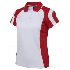 LADIES SPLICED POLO LADIES SPLICED POLO