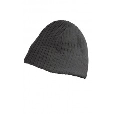 CABLE KNIT BEANIE WITH FLEECE HEAD BAND