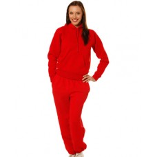 LADIES CLOSE FRONT FLEECY HOODIE LADIES CLOSE FRONT FLEECY HOODIE