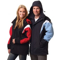 ADULTS BATHURST TRI-COLOUR JACKET WITH HOOD