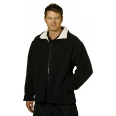 ADULT'S SHEPHERD POLAR FLEECE CONTRAST JACKET