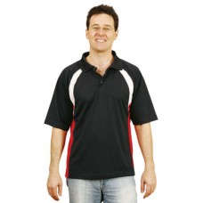 MEN’S COOLDRY® TRI-COLOUR CONTRAST SHORT SLEEVE POLO MEN’S COOLDRY® TRI-COLOUR CONTRAST SHORT SLEEVE POLO
