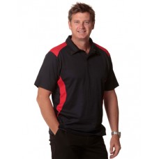 MEN’S TRUEDRY® CONTRAST SHORT SLEEVE POLO MEN’S TRUEDRY® CONTRAST SHORT SLEEVE POLO