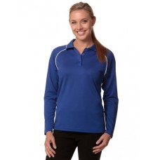 LADIES’ COOLDRY® LONG SLEEVE CONTRAST COLOUR POLO LADIES’ COOLDRY® LONG SLEEVE CONTRAST COLOUR POLO