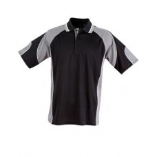 MEN’S COOLDRY® CONTRAST SHORT SLEEVE POLO WITH SLEEVE PANELS MEN’S COOLDRY® CONTRAST SHORT SLEEVE POLO WITH SLEEVE PANELS