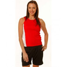 LADIES COOLDRY CONTRAST SINGLET LADIES COOLDRY CONTRAST SINGLET