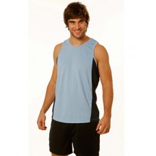 ADULT'S CONTRAST COOL- DRY® MESH SINGLET