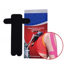 MUSCLE TAPE - PRE CUT PATCHES -BLACK-SHOULDER (SINGLE PACK) MUSCLE TAPE - PRE CUT PATCHES -BLACK-SHOULDER (SINGLE PACK)