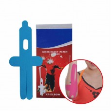 MUSCLE TAPE - PRE CUT PATCHES -BLUE-ELBOW (SINGLE PACK) MUSCLE TAPE - PRE CUT PATCHES -BLUE-ELBOW (SINGLE PACK)
