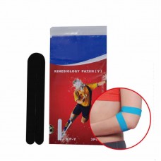 MUSCLE TAPE - PRE CUT PATCHES -BLACK-Y (SINGLE PACK) MUSCLE TAPE - PRE CUT PATCHES -BLACK-Y (SINGLE PACK)