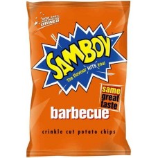 SAMBOY CHIPS BBQ BLAST 45G X 18