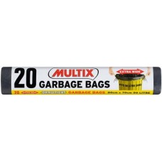 GARBAGE BAGS MULTIX DRW/T E/WD RL20
