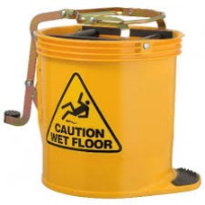 OATES MOP BUCKET YELLOW 15LTR R/WRINGER