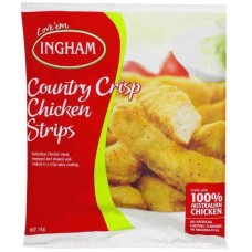 INGHAM CHICKEN STRIP C/CRISP 1KG