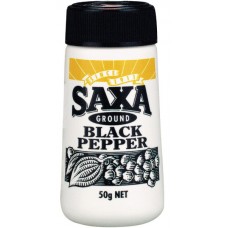SAXA PEPPER BLACK GROUND 50GM