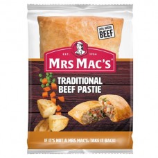 MRS MACS PASTIE TRAD BEEF 165GM pack size:12