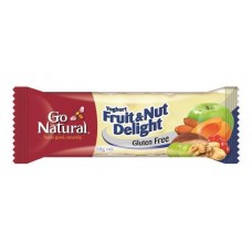 GO NATURAL YOGHURT FRUIT & NUT BAR 50GMX16