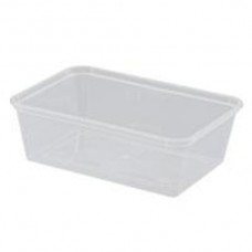 CONT T/AWAY RECT 750ML 50'S