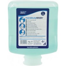 DEB HAIR AND BODY WASH 1LTR Pack Size:6 DEB HAIR AND BODY WASH 1LTR Pack Size:6