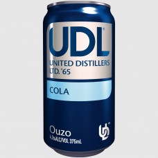 UDL OUZO & COLA 4% CAN 375ML