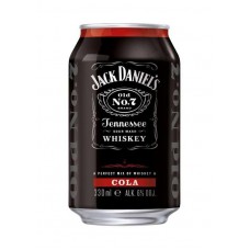 J/DANIELS & COLA CAN 375ML