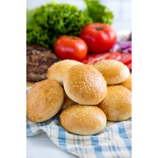 BAKED HAMBURGER BUN 120PK MORGANS                                                                         