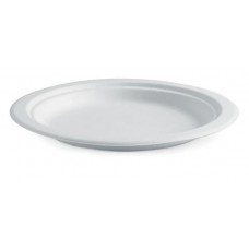 SUGARCANE PLATES ROUND 9IN 125 PER PACK