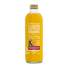 Wild Organic Sparkling Passion Fruit 345ml Pack Size:12