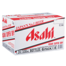 ASAHI SUPER DRY BTL 330ML X24