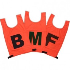 TRAINING BIBS - SET OF 12 (ORANGE)